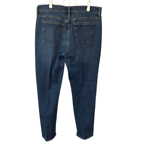 Gap women's jean mid rise girlfriend medium blue size 10 ( 30 waist) - Picture 2 of 5